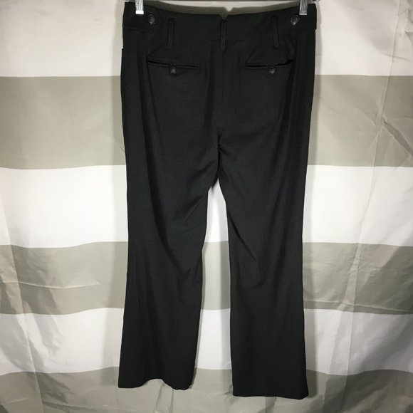 Dark Gray Dress Pants Slacks Ann Taylor Loft Sz 6 - Picture 3 of 5